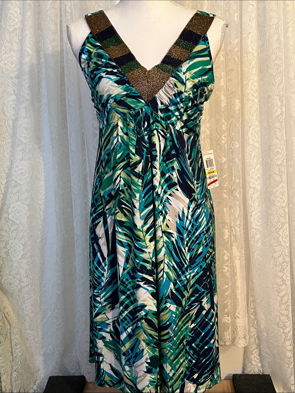 Style & Co Tropical Dress